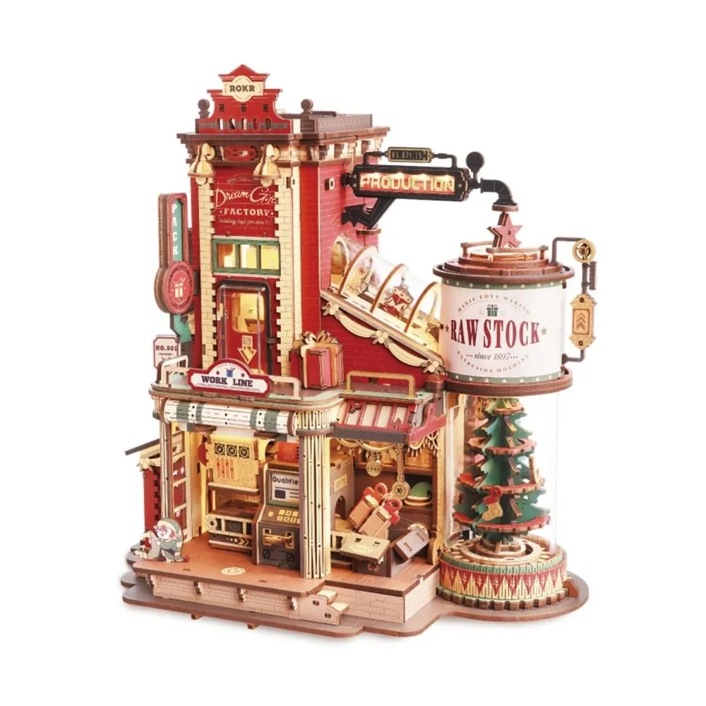 Figured'Art Droomcadeaufabriek 3D puzzel muziekdoos 449 stuks