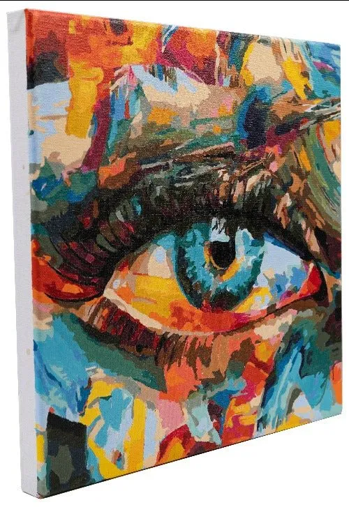 Craft Buddy Paint by Numbers Creative Eye canvas 30x30cm kind