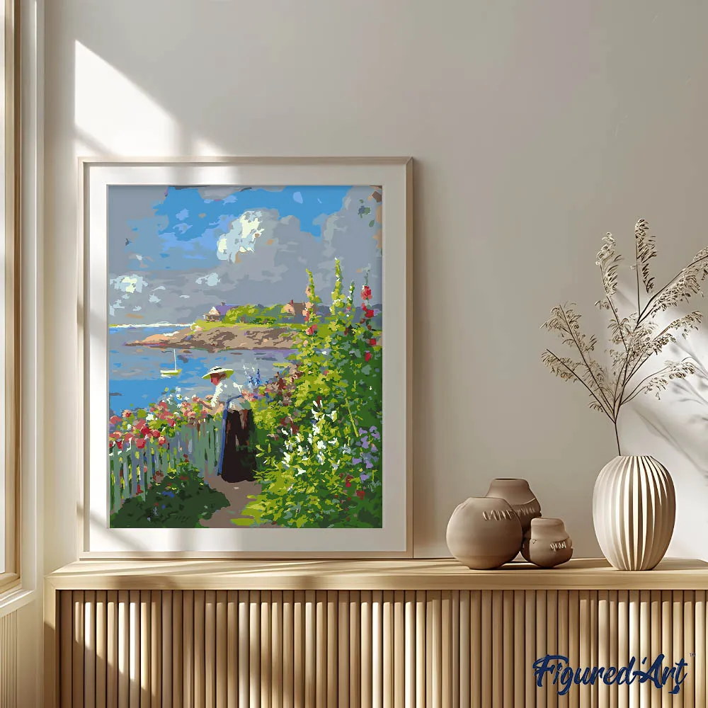 Figured'Art In the Garden Graves schilderen op nummer 40x50 cm