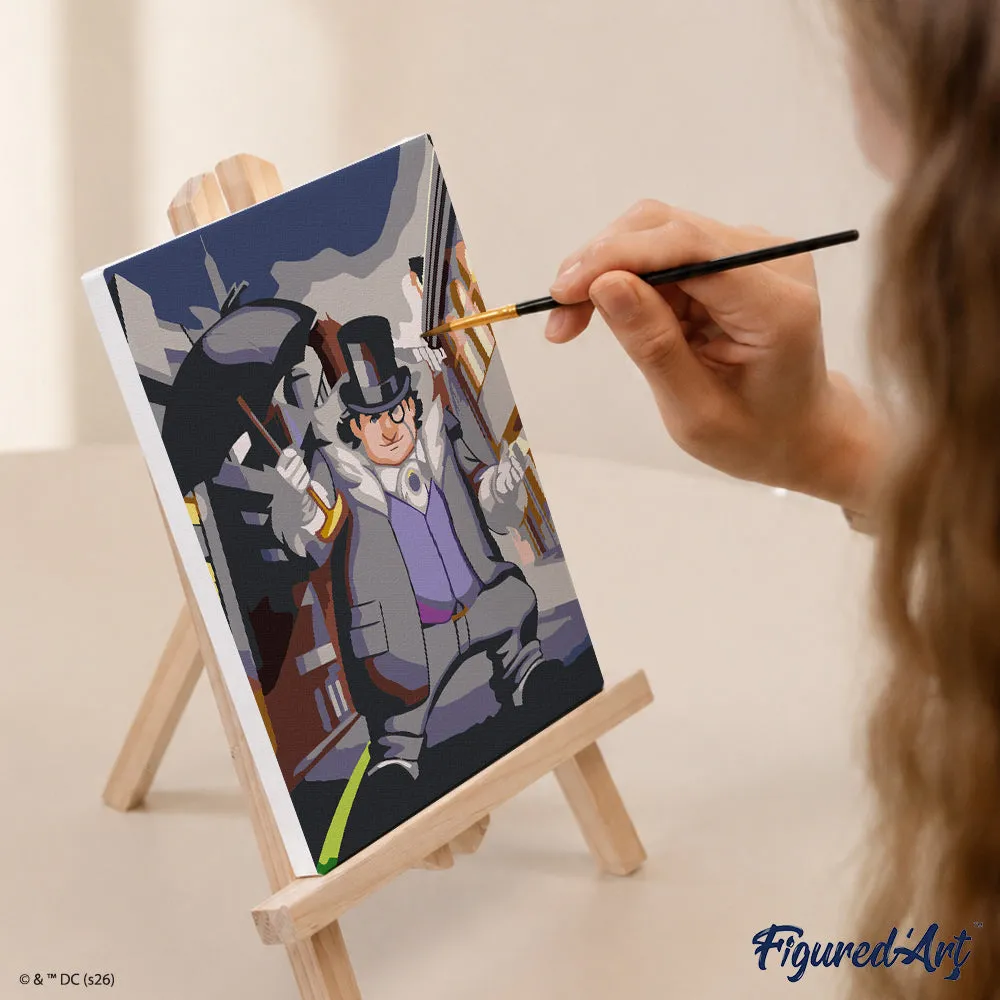 Figured'Art Mini Batman in Gotham City Schilderen op Nummer 6x 15x20
