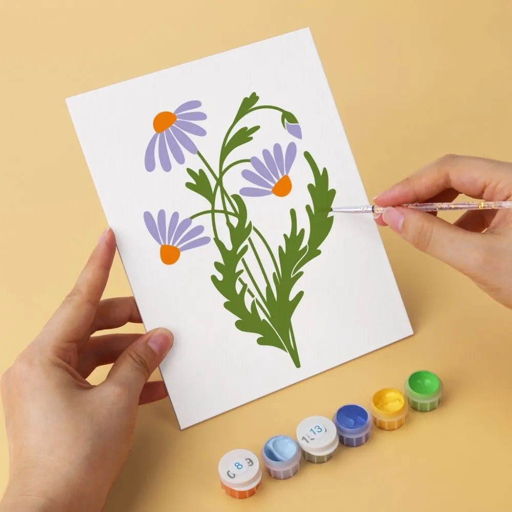 Figured'Art Mini Serie Illustraties wilde bloemen 6x 15x20cm
