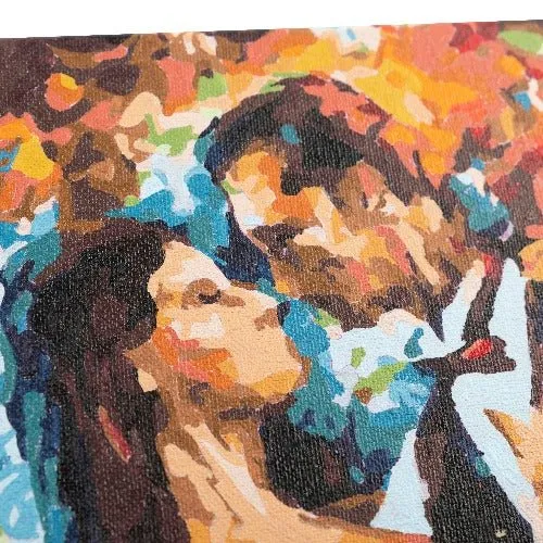 Craft Buddy Kiss Melody schilderen op nummer canvas 30x40cm