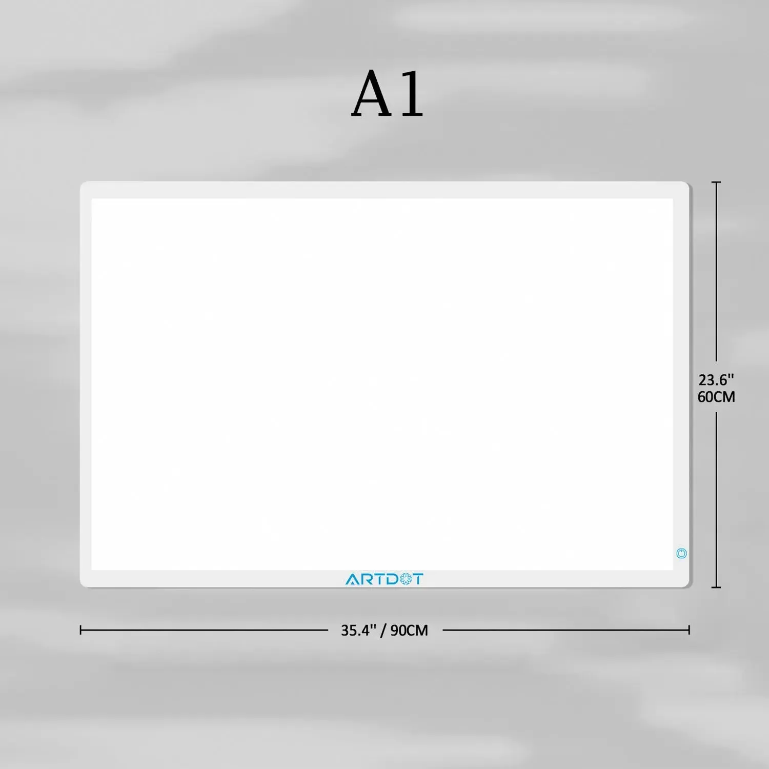 ARTDOT A1 Lichtpad diamond painting LED 3 standen
