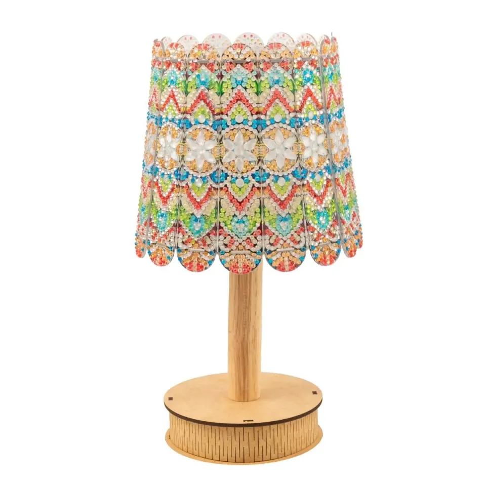 Craft Buddy Crystal Art Sunburst Mosaic tafellamp 28 cm