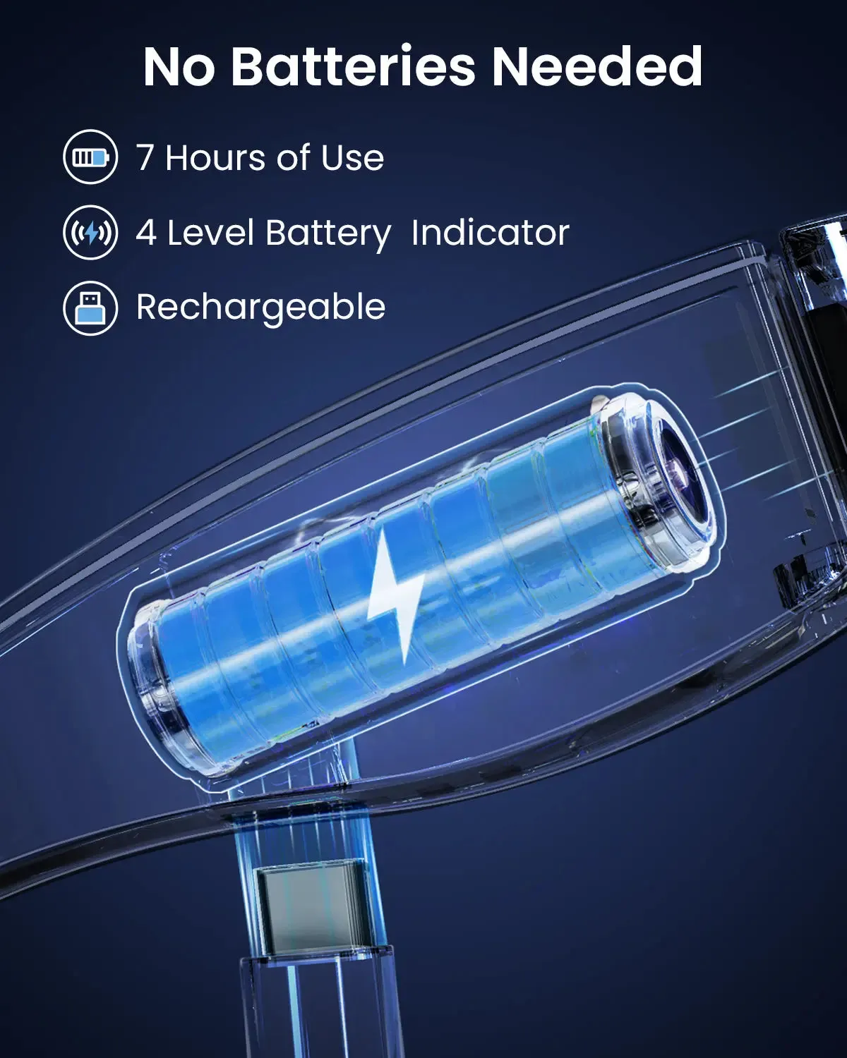 ARTDOT hoofdloupe vergrootbril met licht oplaadbaar 100g