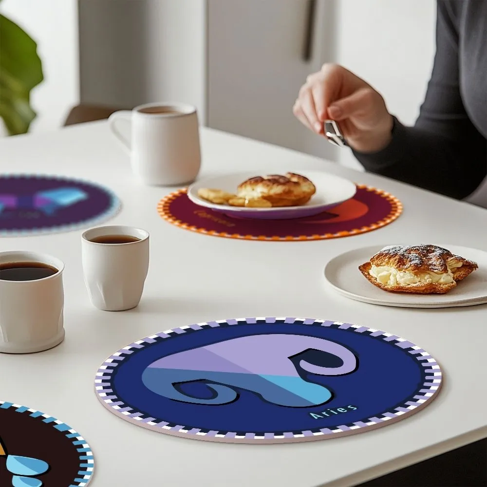 Figured'Art Sterrenbeelden 3 placemats schilderen op nummer 12 stuks