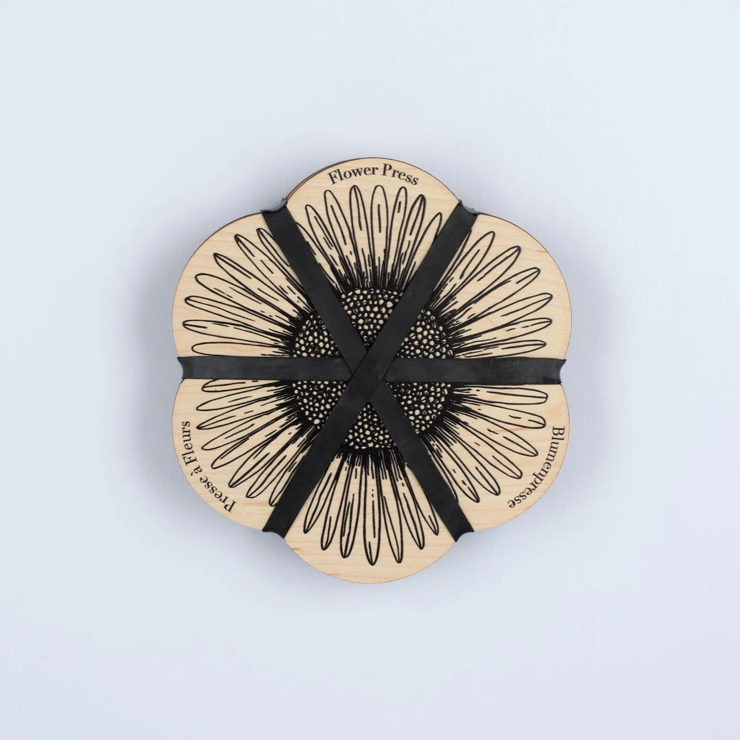 Studio Wald Line Daisy bloemenpers bloemvorm 15 cm