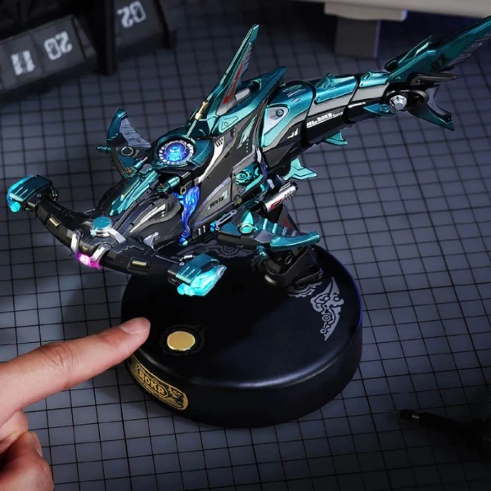 Figured'Art Hamerhaai 3D puzzel 122 stuks met LED