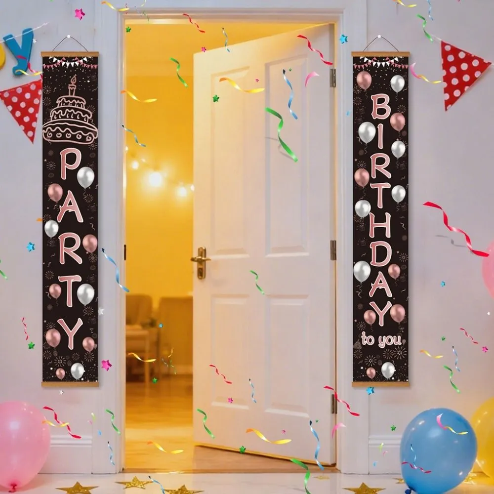 Figured'Art Feestslinger Deur Banner Schilderen 20x120cm