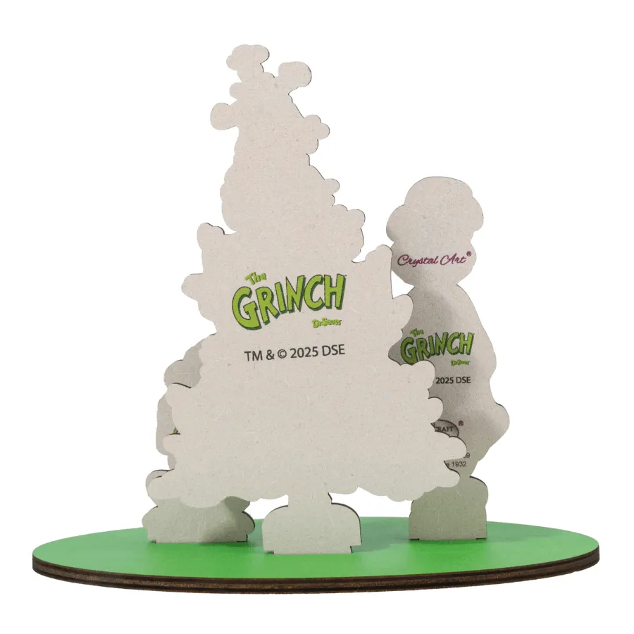 Craft Buddy Crystal Art Grinchmas Time 3D-scène 15x7x13,5 cm