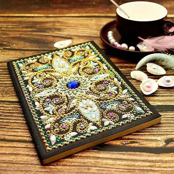 Figured'Art Blauw Oog cahier diamond painting A5 64 pagina's