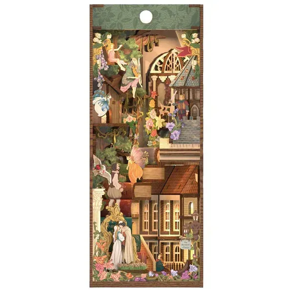 Figured'Art Shakespeare's Vers book nook 24,5 cm verlicht