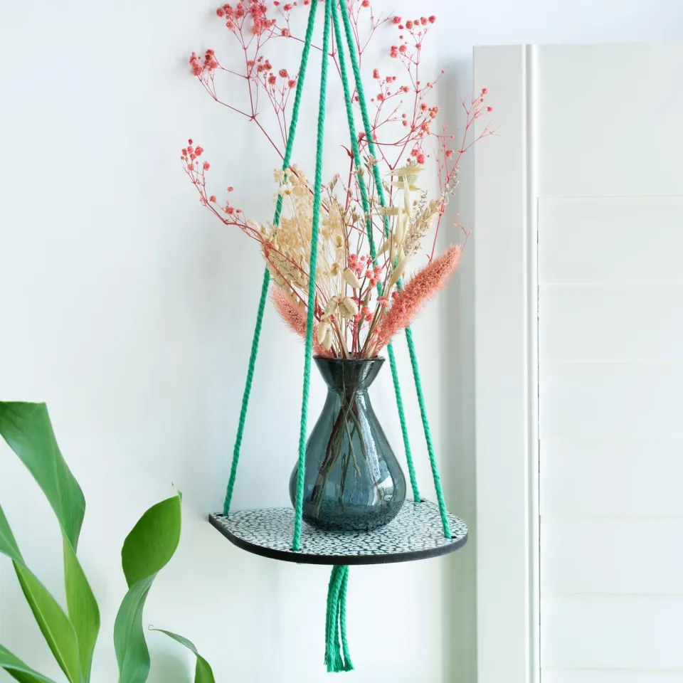 Studio Wald Small Plant Shelf plantenplank bosgroen