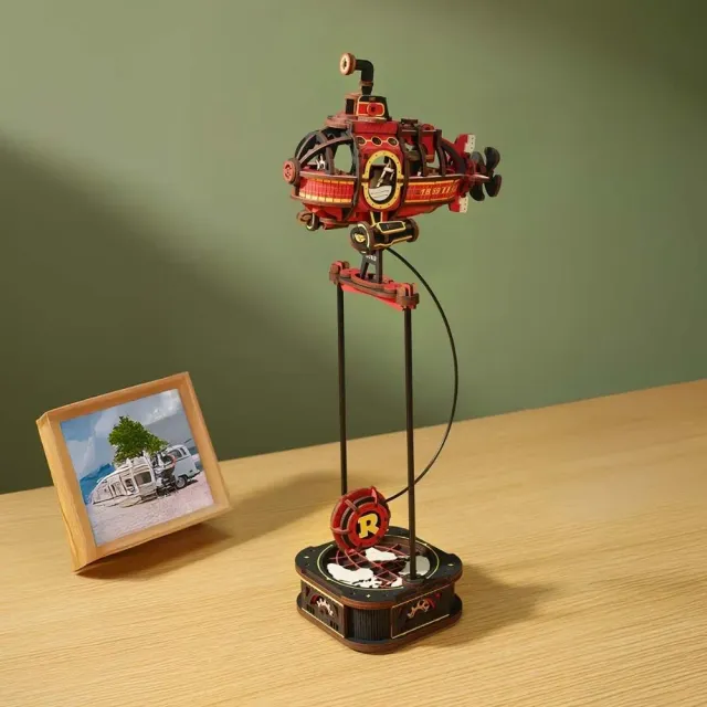 Figured'Art Diepzee-avonturier 3D puzzel 219 stukjes onderzeeër
