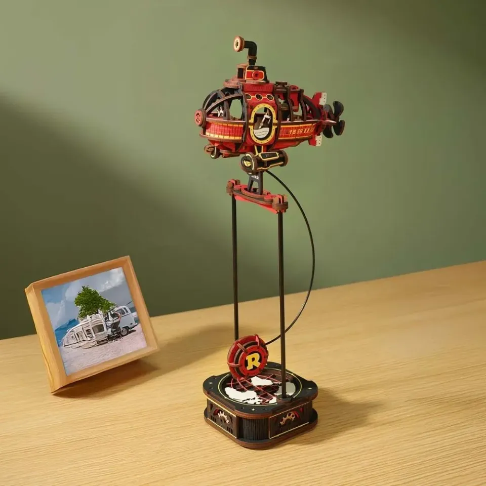 Figured'Art Diepzee-avonturier 3D puzzel 219 stukjes onderzeeër