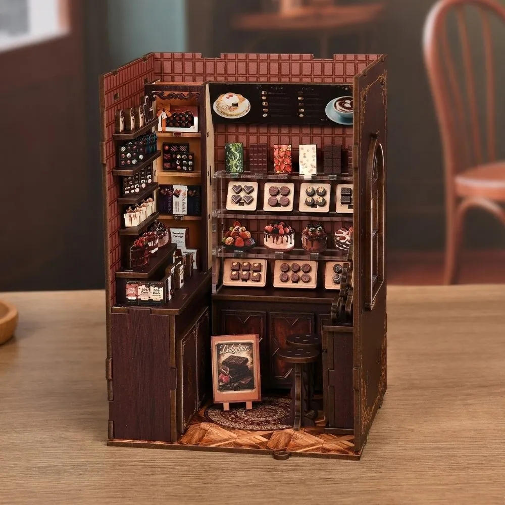 Figured'Art Het Zoete Huis book nook 189 delen met led