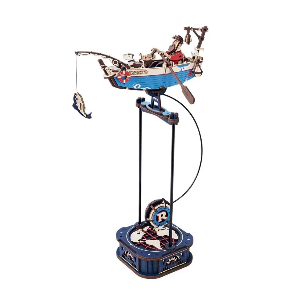 Figured'Art Oceaansvisser 3D puzzel 161 stukjes beweegbaar