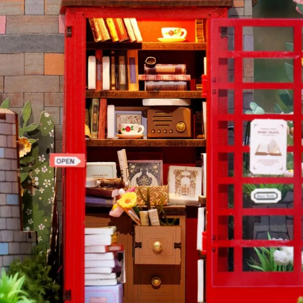 Figured'Art Blossom Boeken-Kiosk 3D puzzel 116 stukjes met led