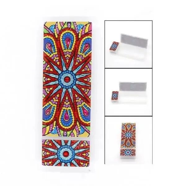 Figured'Art Pennendoos met Ster diamond painting pennendoos 21x7cm