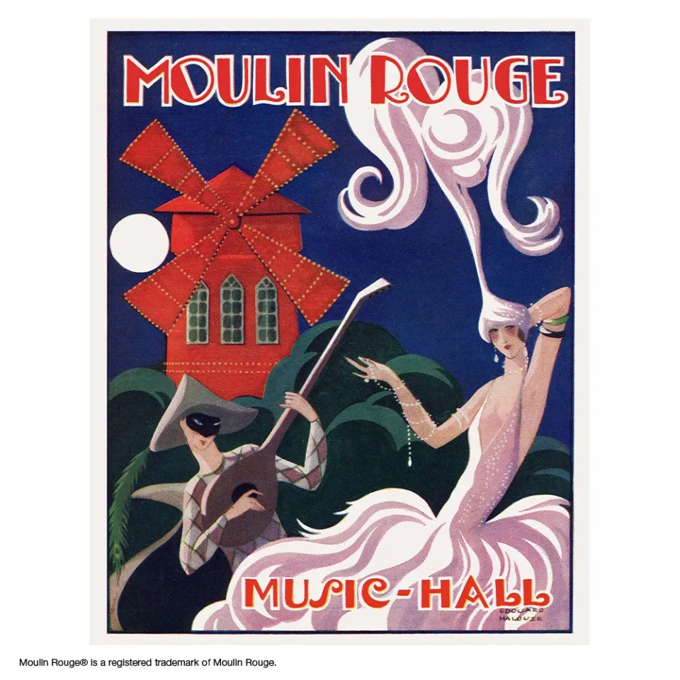 Figured'Art Moulin Rouge-affiche Music Hall Diamond Painting 40x50 cm full drill