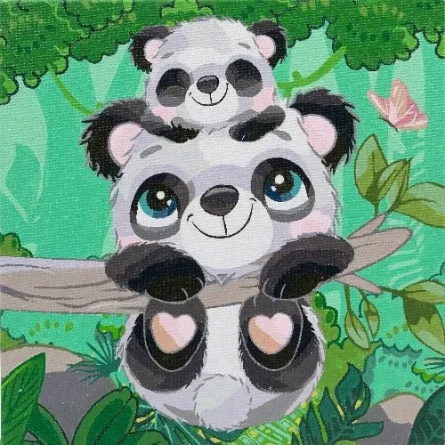 Craft Buddy Koala schilderen op nummer 30x30cm