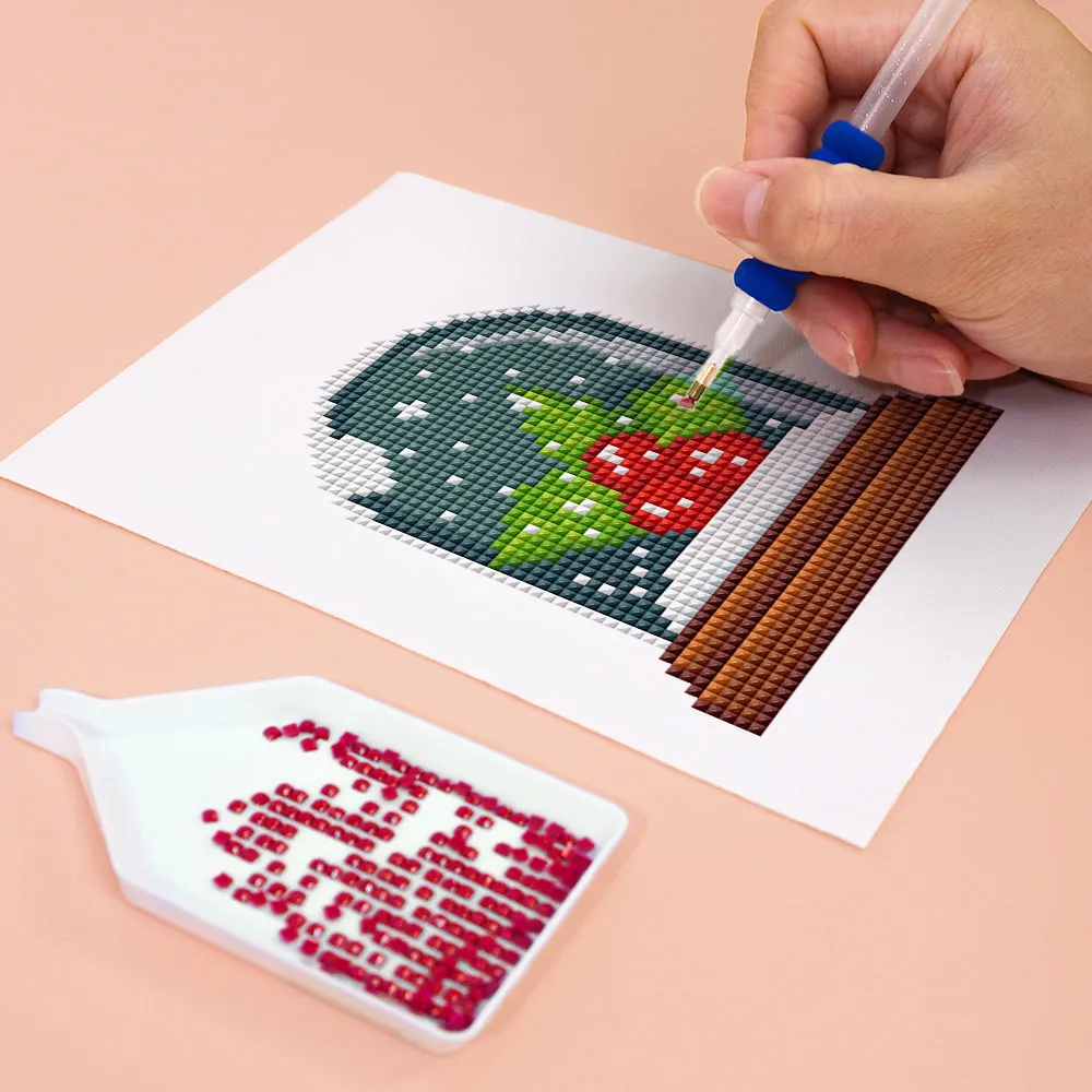 Figured'Art Klassiekers van Kerstmis mini diamond painting 15x20cm 6 stuks