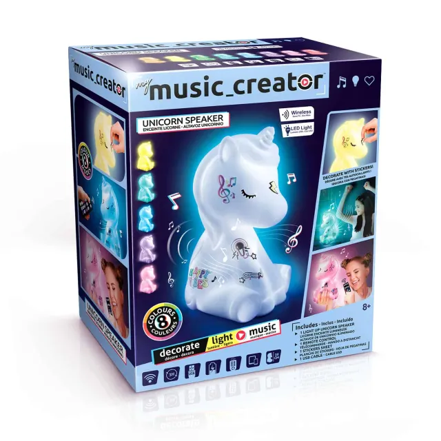 Canal Toys Studio Creator Unicorn Speaker Bluetooth Licht
