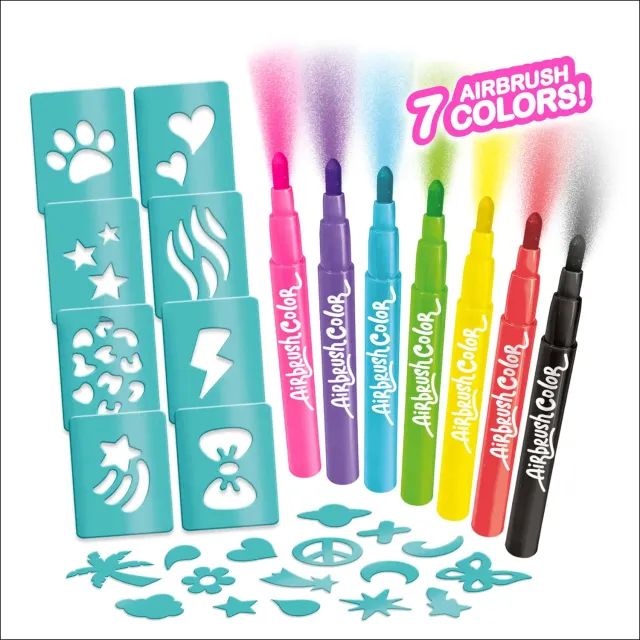 Canal Toys Airbrush Plush Refill Kit navulset met stiften