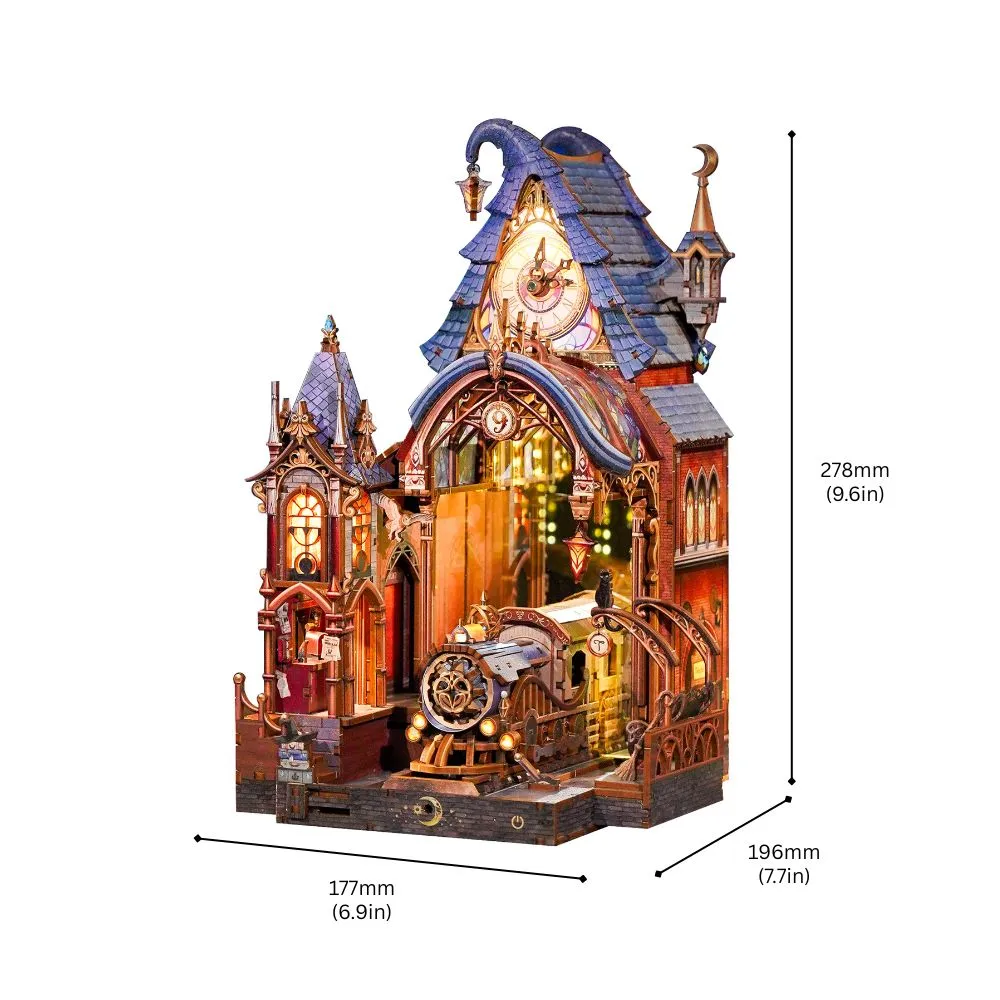 Figured'Art Het Magische Platform Book Nook 427 delig met LED