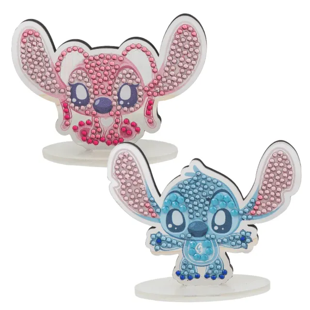 Craft Buddy Crystal Art Stitch & Angel Mag Buddies set van 2