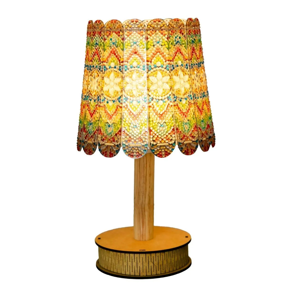 Craft Buddy Crystal Art Sunburst Mosaic tafellamp 28 cm