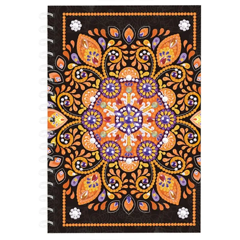 Figured'Art Mandala diamond painting boek A5 60 pagina's