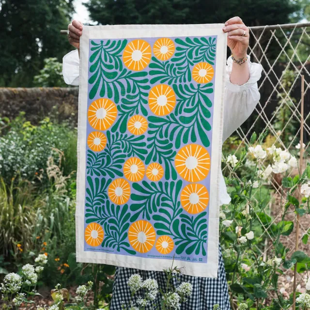 Studio Wald Vine theedoek katoen 76x50cm