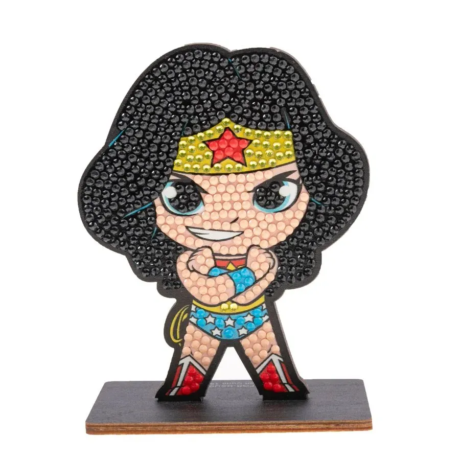 Craft Buddy Crystal Art Buddies Wonder Woman figuur 11 cm