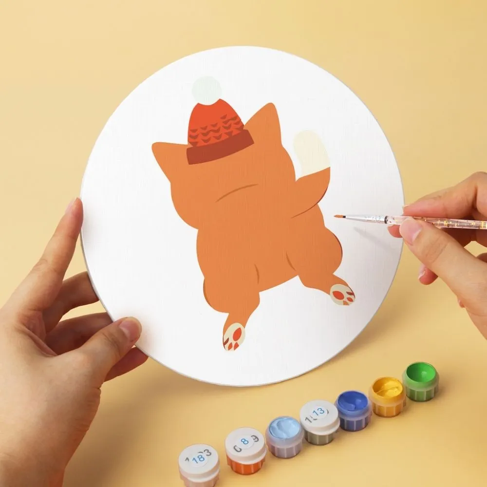 Figured'Art Mini Feestelijk beestje set 6x Ø20 cm kerst