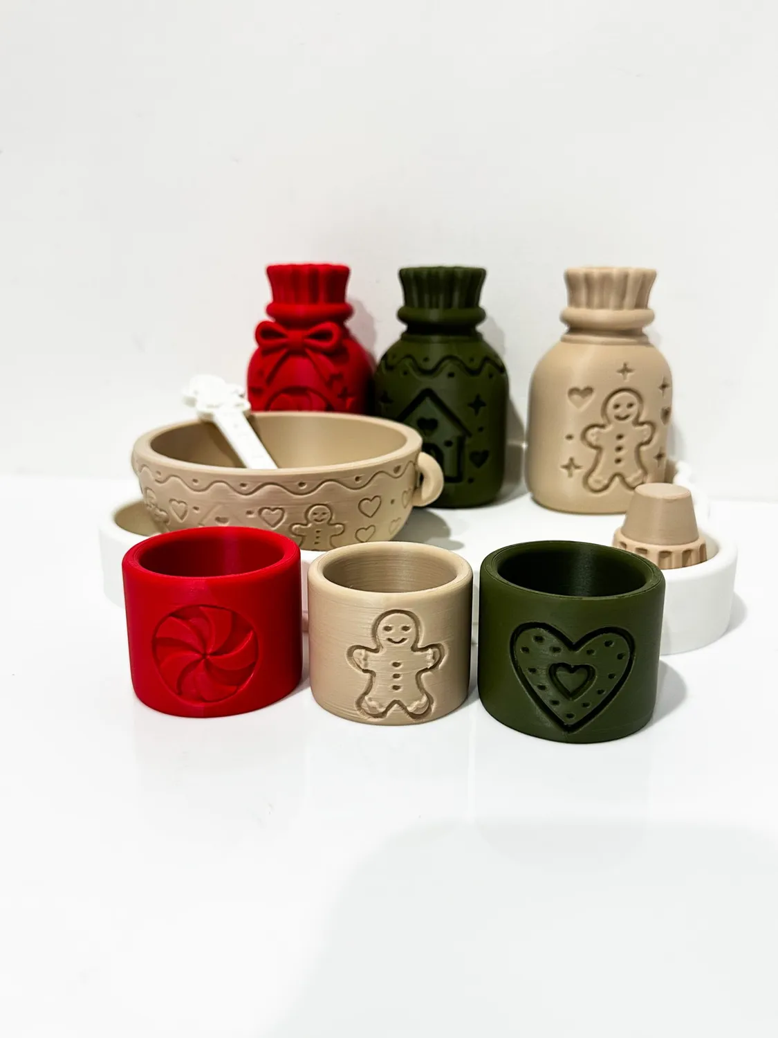 Workshops Houtbranden Playtray Kerst potion set sensorisch