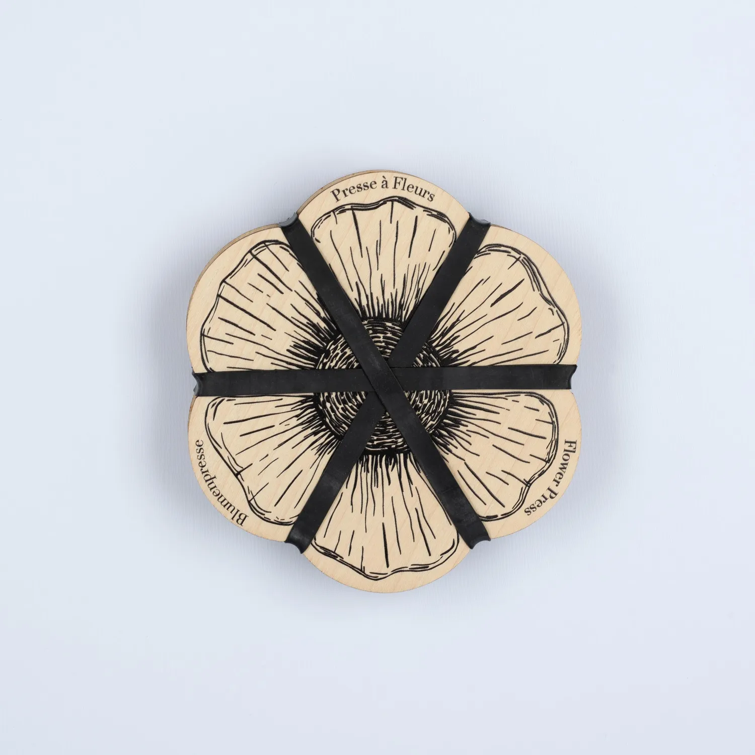Studio Wald Line Cosmos bloem bloemenpers 15 cm
