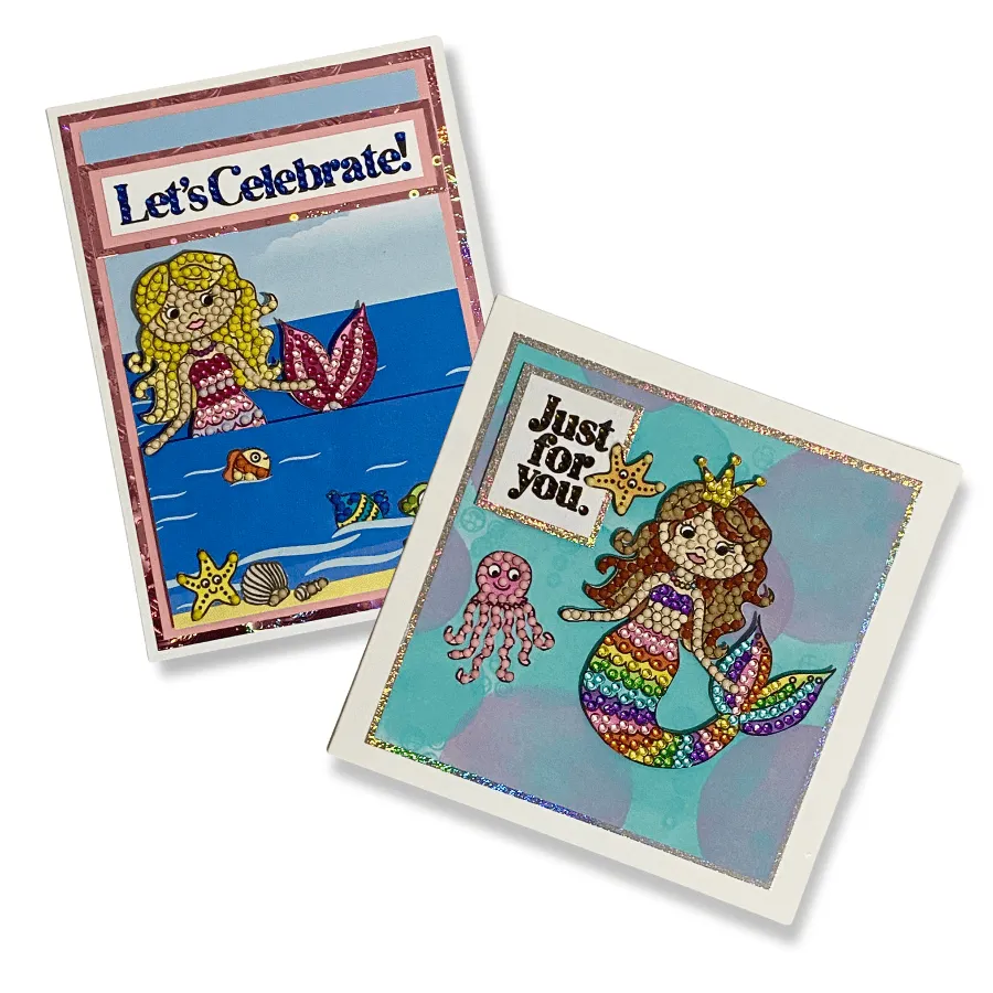 Crystal Art Mythical Mermaid stempels set A6 11-delig
