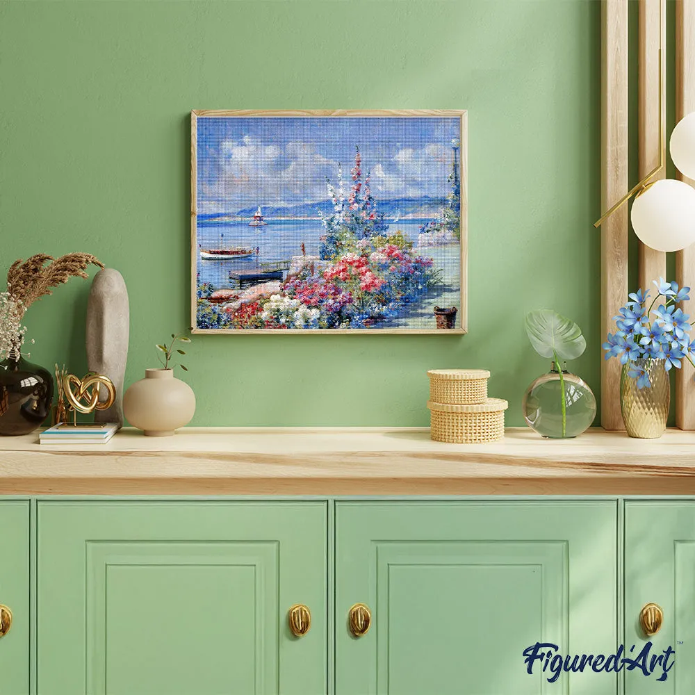 Figured'Art Home Garden Diamond Painting 40x50cm vierkant