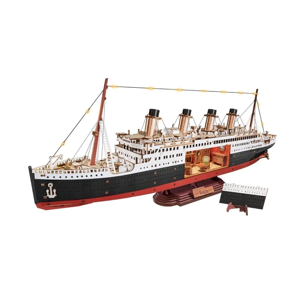 Figured'Art 1912 Reiziger 3D puzzel schip 433 stukjes groot