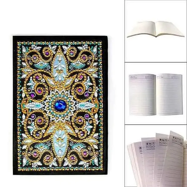 Figured'Art Blauw Oog cahier diamond painting A5 64 pagina's