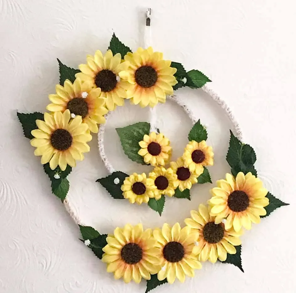 Craft Buddy Forever Flowerz Sunflowers bloemen set 120 stuks