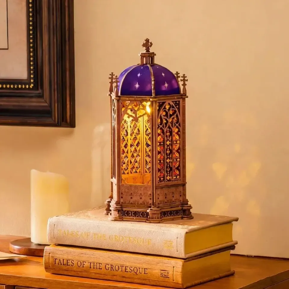 Figured'Art Sterrenkoepelkathedraal 3D puzzel 118-delig met led