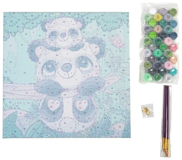Craft Buddy Koala schilderen op nummer 30x30cm