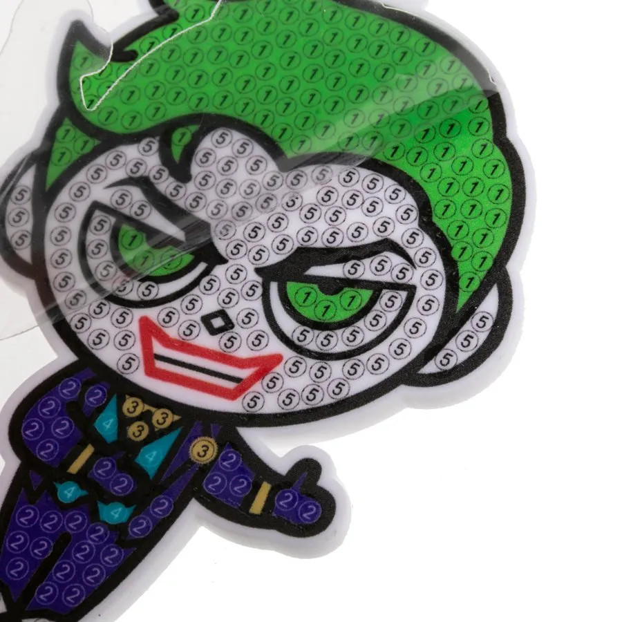 Craft Buddy Crystal Art Joker tas hanger diamond painting 9x11 cm