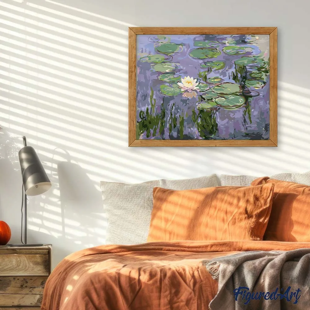Figured'Art Waterlelies 1915 schilderen op nummer 40x50 cm Monet