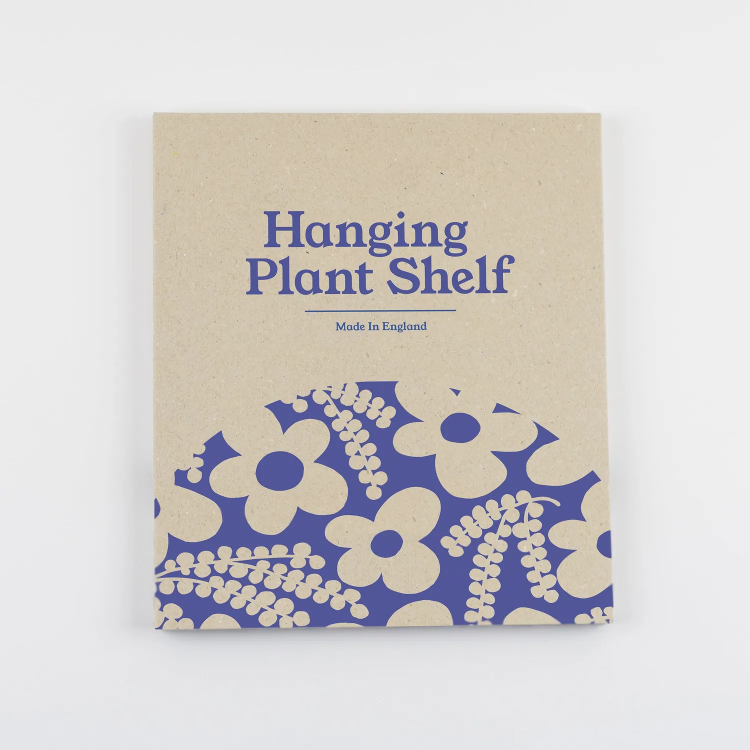 Studio Wald Hanging Plant Shelf plantenplank kobaltblauw