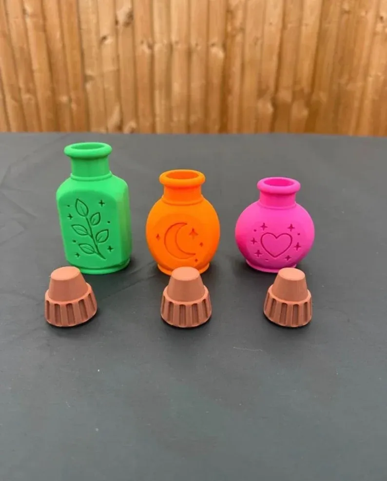 Workshops Houtbranden Playtray Halloween potion set sensorisch
