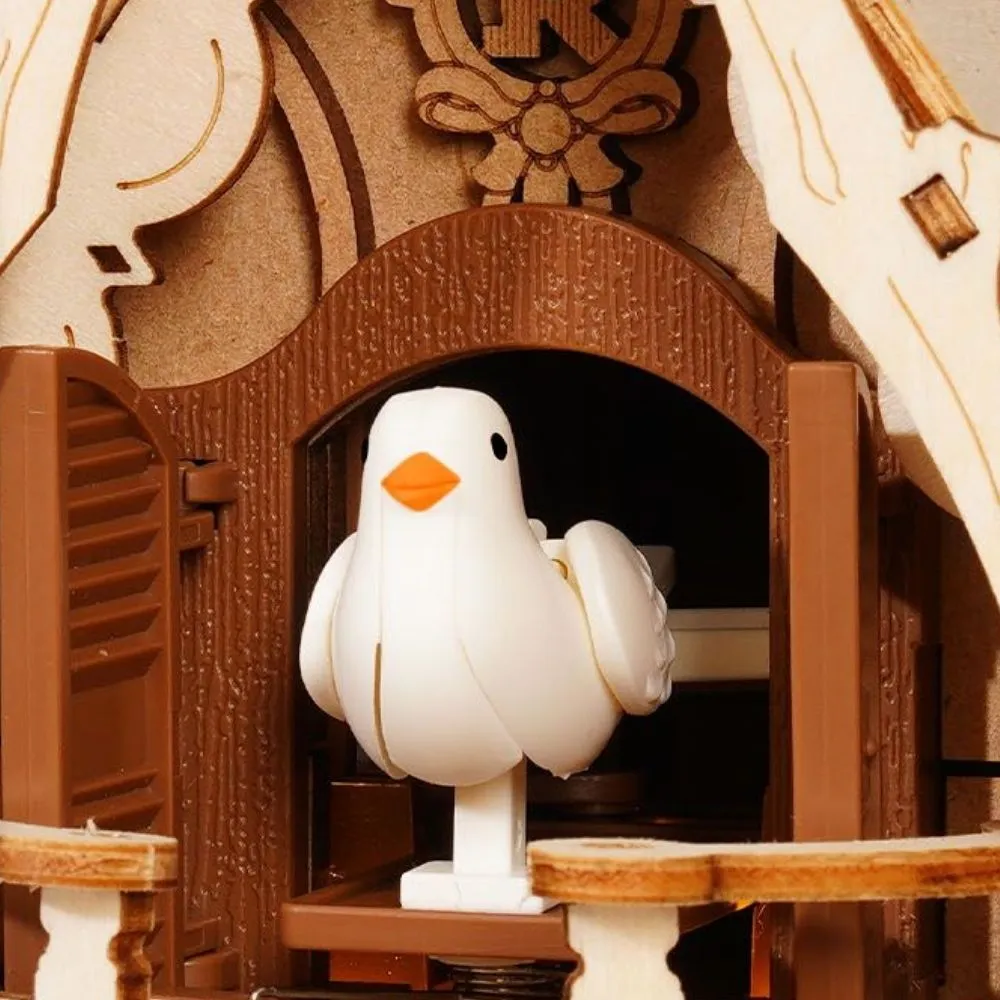 Figured'Art 3D Puzzel Koekoeksklok houtkleur 435 stukjes