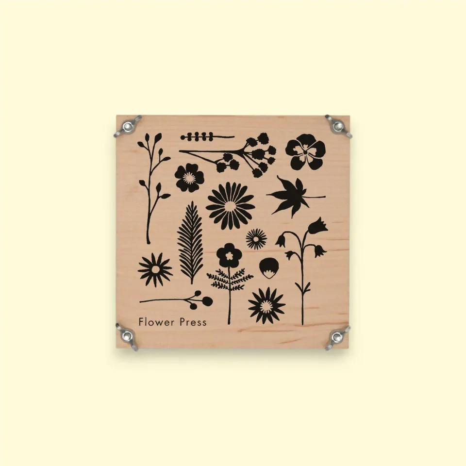 Studio Wald Flower Press Silhouette bloemenpers 15x15 cm